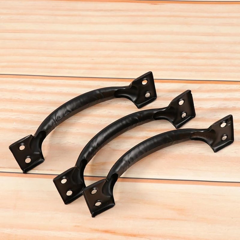 Vintage Black Bow Shaped Kitchen Cabinet Handles And Drawer Knobs 12pcs 6 Inch - Image 5